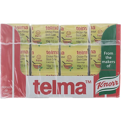 Telma Stock Chicken Flavor Cube - 3-0.5 Oz
