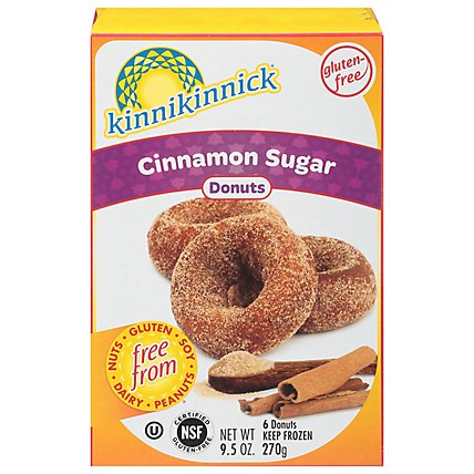 Kinnikinnick Donuts Gluten Free Cinnamon Sugar - 6 Count - Image 3