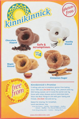 Kinnikinnick Donuts Gluten Free Cinnamon Sugar - 6 Count - Image 6