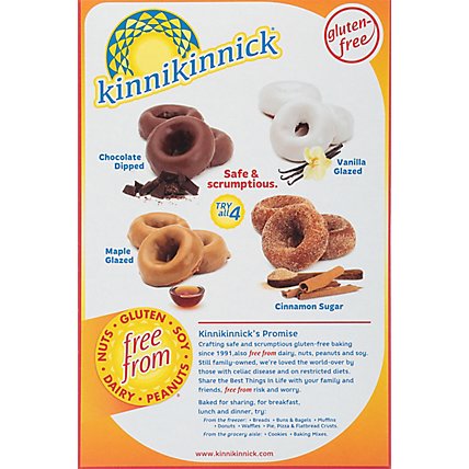 Kinnikinnick Donuts Gluten Free Chocolate Dipped - 6 Count - Image 6