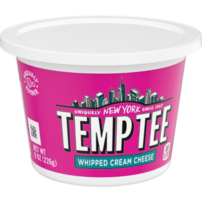 Temp Tee Whipped Cream Cheese Tub - 8 Oz - Image 3