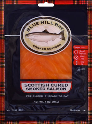 Blue Hill Bay Salmon Smoked Scottish - 4 Oz - Image 2