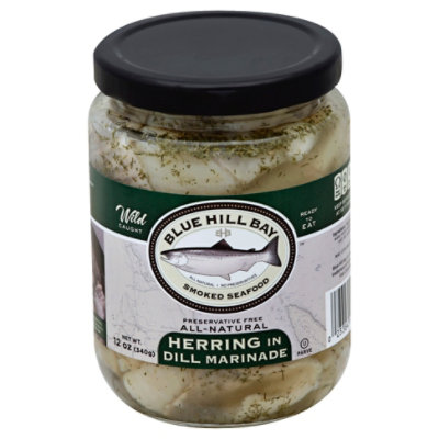 Blue Hill Bay Herring Dill - 12 Oz