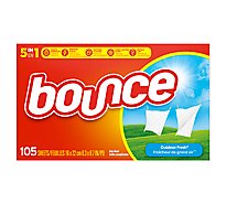 Bounce Outdoor Fresh Dryer Sheets - 105 Count