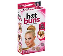 Hot Buns Styling Solution Simple Light Hair - Each