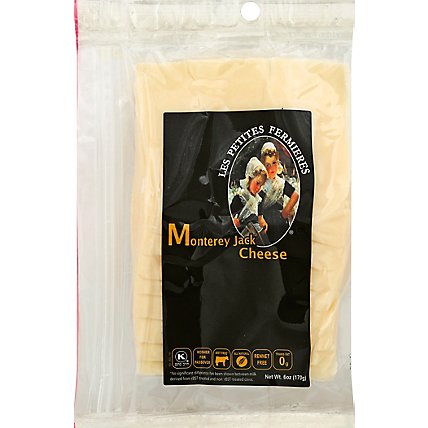 Petites Fermiere Monterey Jack Sliced Cheese - 6 Oz - Image 2