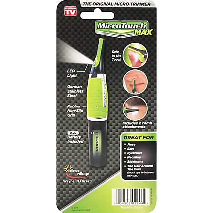 Idea Village Micro Touch Max Personal Trimmer All-In-One - Each - Image 4