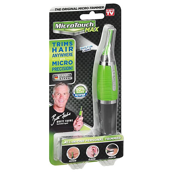 Idea Village Micro Touch Max Personal Trimmer All-In-One - Each