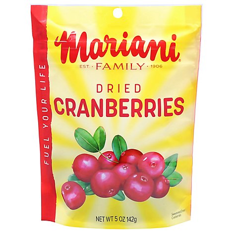 Mariani Cranberries Premium Sweetened Dried - 5 Oz