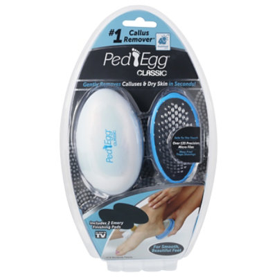  Ped Egg Classic Callus Remover, As Seen On TV, New