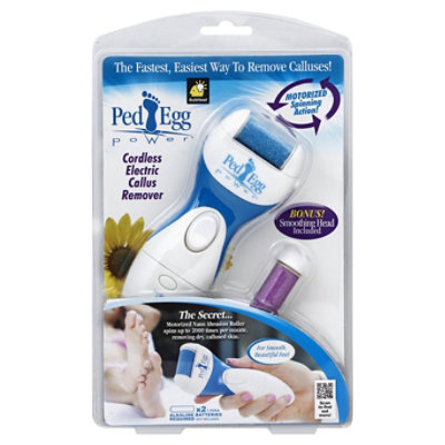 Ped Egg Classic #1 Callus Remover Includes 2 Emery Finishing Pads