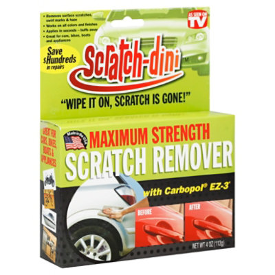 Scratch Dini Scratch Remover Maximum Strength - 4 Oz - Safeway