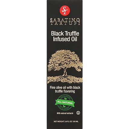 Sabatino Tartufi Olive Oil Infused with Black Truffle - 3.4 Fl. Oz. - Image 2