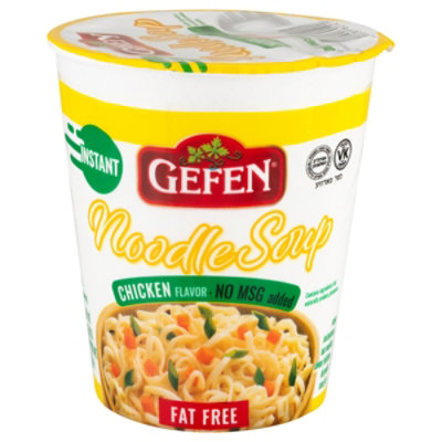 Gefen Soup Noodle Instant Imitation Chicken Flavor - 1.92 Oz - Image 2
