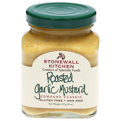 Stonewall Kitchen Mustard Roasted Garlic - 8 Oz - Image 2