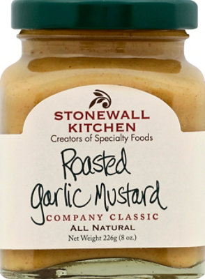 Stonewall Kitchen Mustard Roasted Garlic - 8 Oz - Image 2