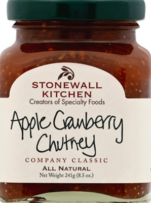 Stonewall Kitchen Chutney Apple Cranberry - 8.5 Oz - Image 2