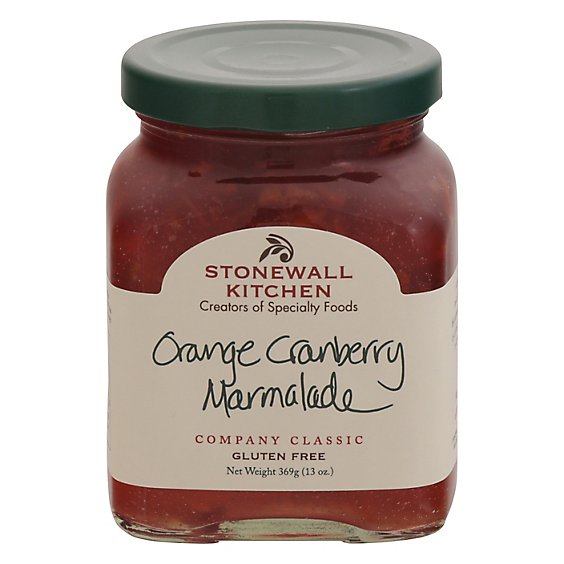 Stonewall Kitchen Marmalade Orange Cranberry - 13 Oz