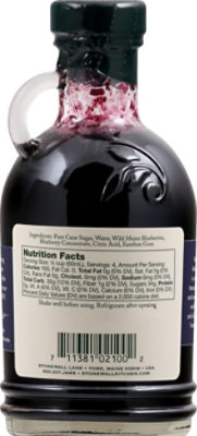 Stonewall Kitchen Syrup Wild Maine Blueberry - 8.5 Oz - Image 6