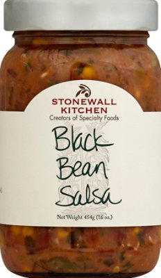 Stonewall Kitchen Salsa Black Bean Jar - 16 Oz - Image 2