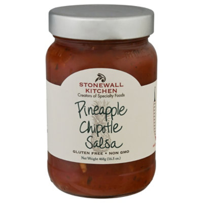 Stonewall Kitchen Salsa Pineapple Chipotle Jar - 16 Oz