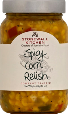 Stonewall Kitchen Relish Spicy Corn - 16 Oz - Image 2