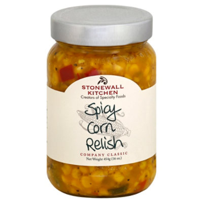 Stonewall Kitchen Relish Spicy Corn - 16 Oz - Image 1