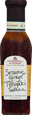 Stonewall Kitchen Sauce Marinade & Dipping Sesame Ginger Teriyaki - 11 Fl. Oz. - Image 2