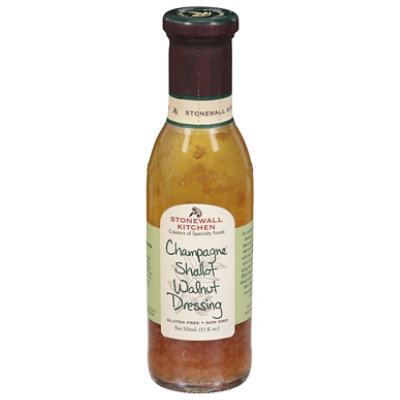 Stonewall Kitchen Dressing Champagne Shallot Walnut - 11 Fl. Oz.