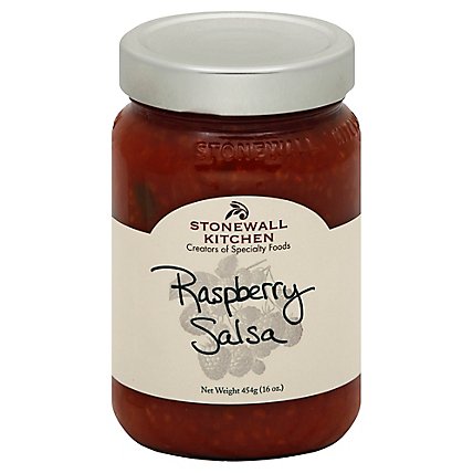 Stonewall Kitchen Salsa Raspberry Jar - 16 Oz - Image 1