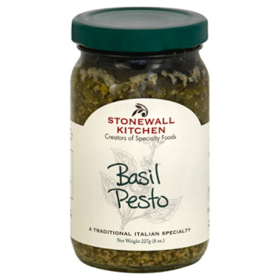 Stonewall Kitchen Pesto Sauce Basil Jar - 8 Oz - Image 1