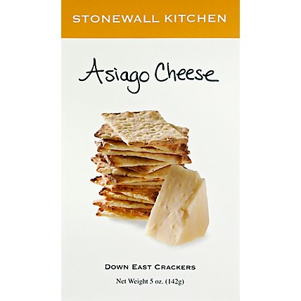 Stonewall Kitchen Crackers Down East Asiago Cheese - 5 Oz - Image 2