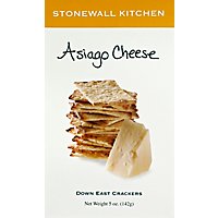 Stonewall Kitchen Crackers Down East Asiago Cheese - 5 Oz - Image 2