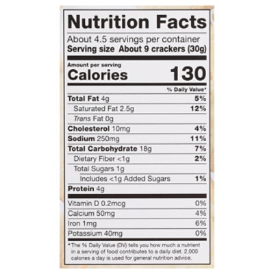 Stonewall Kitchen Crackers Down East Asiago Cheese - 5 Oz - Image 3