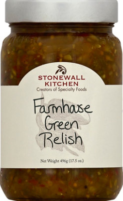 Stonewall Kitchen Relish Farmhouse Green - 16 Oz - Image 2