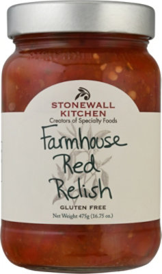 Stonewall Kitchen Relish Farmhouse Red - 16 Oz - Image 2