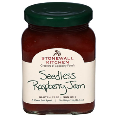 Stonewall Kitchen Jam Seedless Raspberry - 12.5 Oz - Image 3