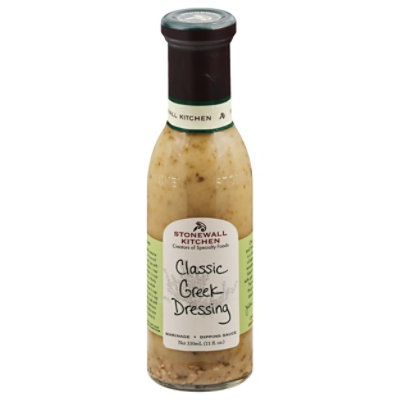 Stonewall Kitchen Dressing Classic Greek - 11 Fl. Oz.