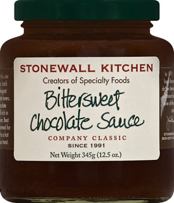 Stonewall Kitchen Sauce Chocolate Bittersweet - 12.5 Oz - Image 2