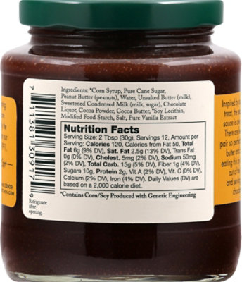 Stonewall Kitchen Sauce Peanut Butter Chocolate - 12.25 Oz - Image 6