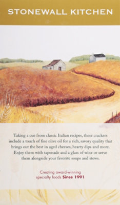 Stonewall Kitchen Crackers Down East Olive Oil - 4.4 Oz - Image 5