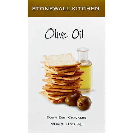 Stonewall Kitchen Crackers Down East Olive Oil - 4.4 Oz - Image 2