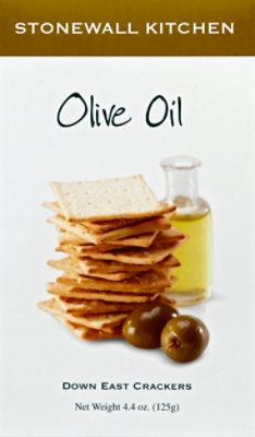 Stonewall Kitchen Crackers Down East Olive Oil - 4.4 Oz - Image 2