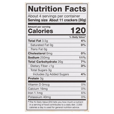 Stonewall Kitchen Crackers Down East Olive Oil - 4.4 Oz - Image 3