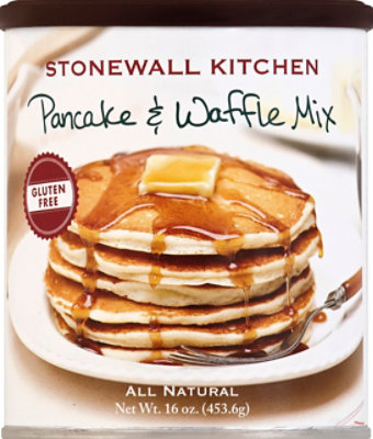 Stonewall Kitchen Pancake & Waffle Mix Gluten Free - 16 Fl. Oz. - Image 2