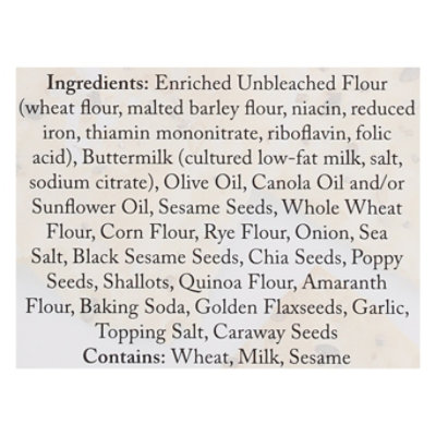 Stonewall Kitchen Crisps Flatbread Everything - 4.9 Oz - Image 4