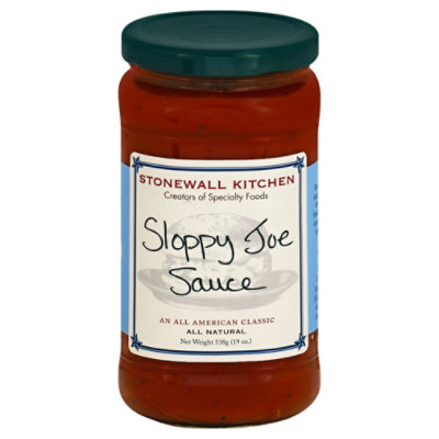Stonewall Kitchen Sauce Sloppy Joe Jar - 19 Oz