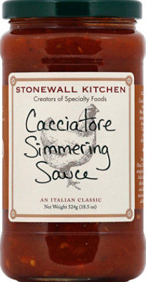 Stonewall Kitchen Simmering Sauce Cacciatore Jar - 18.5 Oz