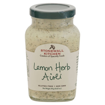 Stonewall Kitchen Aioli Lemon Herb - 10.25 Oz - Image 3