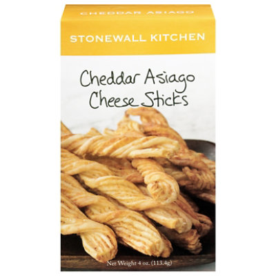 Stonewall Kitchen Sticks Cheese Cheddar Asiago - 4 Oz - Image 2
